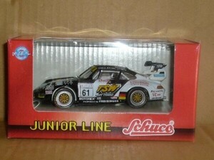 1/43 Schuco Porsche 4-14 black / white 