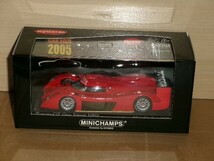 ■1/43 MINICHAMPS Toyota GT One Street 1991 赤_画像1