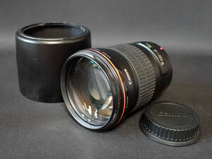 【近】CANON LENS EF 135mm 1:2 L ULTRASONIC 防湿庫保管 美品