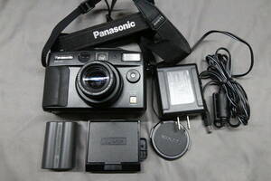 動作品 パナソニック Panasonic LUMIX DMC-LC5 ルミックス コンパクトデジタルカメラ 充電ケーブル　モニター日除け付