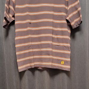 GU HANGTENコラボ ボーダービッグTシャツ メンズS(M相当)サイズ