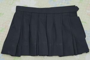  uniform miniskirt black W67-24 winter 
