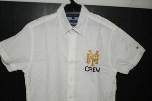 2713■Mトミー、白系、半袖BDシャツ