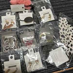 未使用品　まとめて　お買得品 アクセサリー ピンク　イアリング　おしゃれ