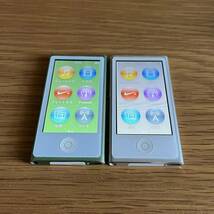 【Apple アップル】iPod nano 第7世代 MD480J / MD478J 16GB 銀 緑 2台セット まとめ売り 本体のみ_画像4