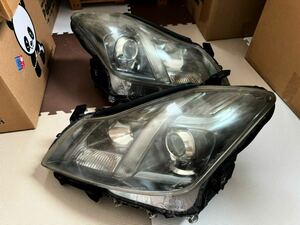 トヨタ GRS200 GRS202 GWS204 200系 クラウン アスリート 純正 HID ヘッドライト 左右 セット