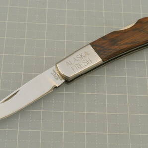ビンテージナイフ Gerber Silver Knight 200A Wood handleの画像1