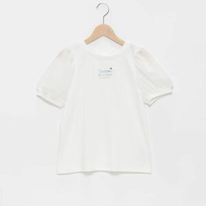 メゾピアノ新品タグ付きシアーボリューム袖Tシャツ140