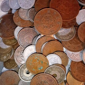 428 1円～ 2.52kg 未選別日本古銭各種大量おまとめ の画像6