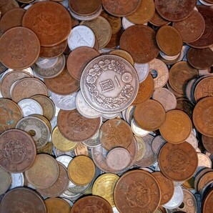 428 1円～ 2.52kg 未選別日本古銭各種大量おまとめ の画像8