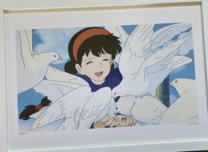 【額装品】ジブリ　天空の城ラピュタ　ポスター　宮崎駿　カレンダー　最新　検)セル画　原画　ポストカード　イラスト