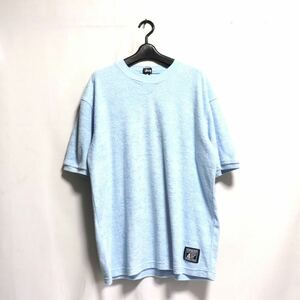 希少【stussy ステューシー】紺タグ USA製 old vintage/big4 パイル Tシャツ