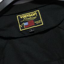 希少【vanson】long sleeve mesh zip jacket blouson / t-shirt /バンソン/ジップ/ジャケット レーシング バイクウェア ブラック _画像7