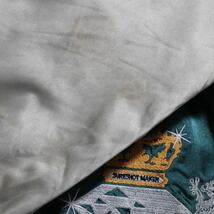 希少【BQE Brooklyn Queen】刺繍 ジャケット ブルゾン/スーベニアジャケット スカジャン/EARN_画像7