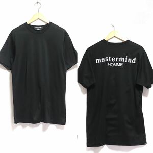 トレンド【mastermind japan homme マスターマインド】バックプリント ロゴ 半袖 カットソー Tシャツ/シャツ