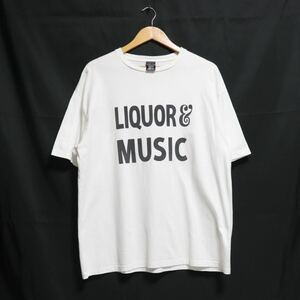 希少【number (n)ine ナンバーナイン】liquor & music / 半袖 カットソー Tシャツ/takahiro miyashita 