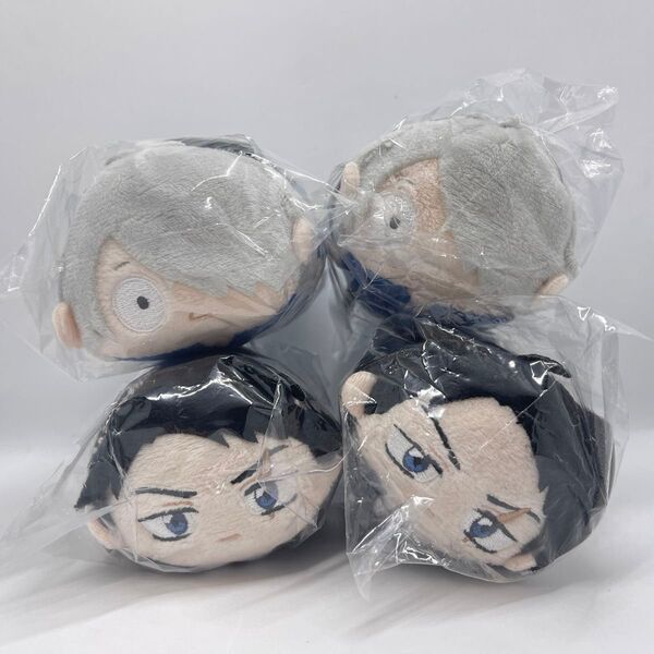 ゲゲゲの謎 鬼太郎誕生 水木 鬼太郎の父 ぽてコロマスコット ぬいぐるみ 4個セット