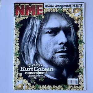 NME April 10, 2004 表紙：カート・コバーン