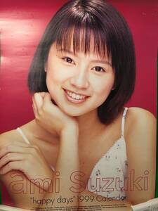  Suzuki Ami ( Suzuki Ami ) 1999 year calendar B2 size 