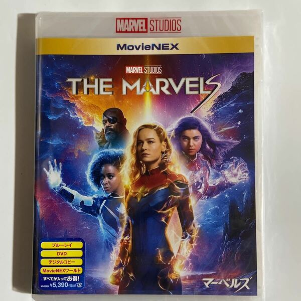 マーベルズ　MovieNEX（新品未開封Blu-ray）