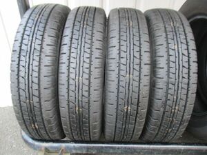 ★☆145/80R12 80/78N LT ダンロップ ENASAVE VAN01 2024年製 4本 送料込 T39550408☆★インボイス領収書発行可能