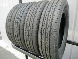 ★☆155/80R14 88/86N LT ダンロップ SP175L 2019年製 4本 新車外し 送料込 T40000422☆★インボイス領収書発行可能