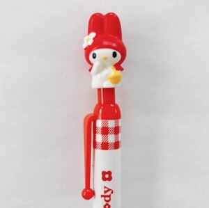  Sanrio Heisei era retro * my mero| car - pen *1997 year, My Melody, mascot attaching sharp pen, fancy stationery 