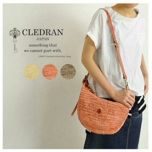 新品タグ付★『CLEDRAN』日本製◆ショルダーバッグ◆定価￥17280