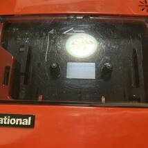 【通電の確認済み】National ナショナル RQ-55 ジャンク赤 カセットレコーダー スナッピー 昭和 レトロ レッド 電源コード付き_画像7