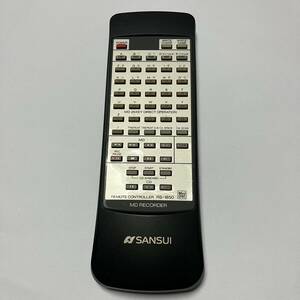 【赤外線の確認済み】SANSUI サンスイ RS-1850 リモコン MD-a507用 MDレコーダー