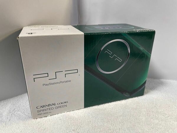 ☆ほぼ新品☆ PSP-3000 スピリティッドグリーン　希少カラー