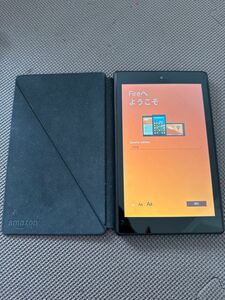 fire hd 8 第7世代　16GB カバー付き　アマゾンタブレット　