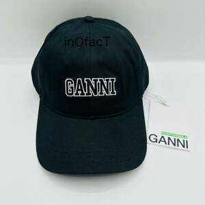 ガニー GANNI 帽子 キャップ ロゴ シンプル おしゃれ ブランド A4968 5890 メンズ レディース ユニセックス