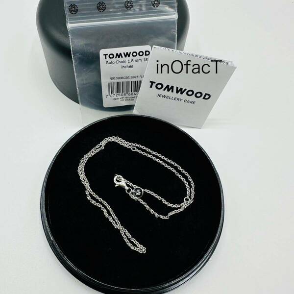 TOM WOOD Rolo Chain トムウッド ロロ チェーン ネックレス