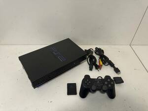 【ソニー PS2 本体セット SCPH-30000 ブラック メモリーカード コントローラー 】