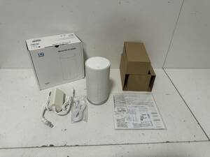 【Speed Wi-Fi HOME L01 white UQ版 HWS31SWU 本体 アダプタ 無線LAN Wi-Fiルーター】