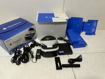 【SONY PS4 PSVR CUH-ZVR1 CUHJ-16001 本体 カメラ プロセッサーユニット ACアダプタ ケーブル】【簡易チェック/通電起動確認済み】_画像1