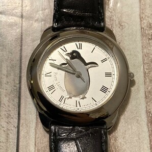稼働 美品 PIERRE LANNIER ピエールラニエ ペンギン 183本限定 メンズ腕時計 ローマン 箱付き の画像1
