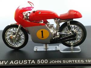 1/24 チャンピオンバイク #50 MV AGUSTA 500 JOHN SURTEES (1956) アグスタ 開封済 送料410円 同梱歓迎 追跡可 匿名配送