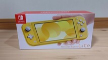 Nintendo Switch Lite ニンテンドースイッチライト 本体 イエロー 新品未使用！_画像1