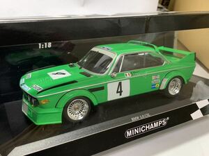 MINICHAMPS 1:18 BMW 3.0 CSL WINNERS ETCC ZANDVOORT 1979 JOLLY CLUB MILANO ミニチャンプス　ザントフォールド　