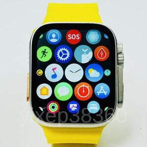  новый товар Apple Watch Ultra2 товар-заменитель смарт-часы большой экран Ultra смарт-часы телефонный разговор спорт музыка . средний кислород многофункциональный. японский язык Appli 