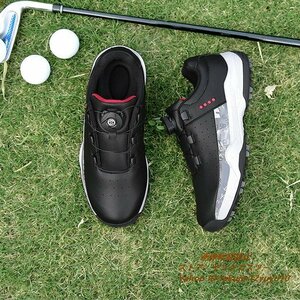  super-beauty goods * lady's golf shoes dial type sport shoes switch wide width sport shoes new goods sneakers Fit feeling . slide enduring . water-repellent black 23.5cm