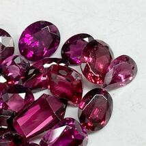 ■ガーネットルースおまとめ■m約100ct/20g重量約 ルース 裸石 宝石 ジュエリー jewelry garnet tourmaline_画像2