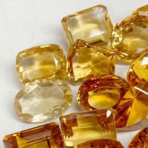 ■シトリンルース18点おまとめ■m約300ct ルース 裸石 宝石 ジュエリー jewelry citrine 黄水晶 クォーツDD5_画像4