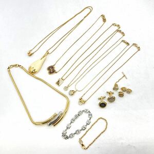 ■GIVENCHY/ジバンシーアクセサリー12点おまとめ ■m約153.5gヴィンテージ necklace ネックレス vintage ブレスレット accessory CE0