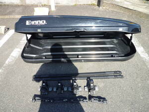 [ secondhand goods ]CARMATE INNO/ Carmate Inno Shadow 14( both sides opening and closing model )/BR1400BK roof box black 