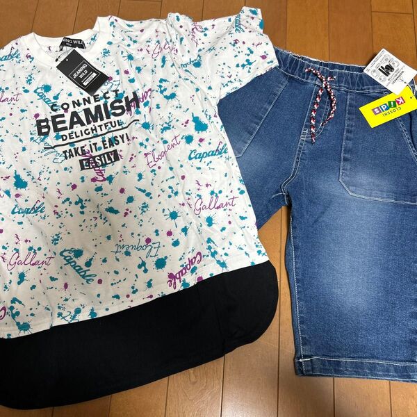 150cm ズボン Tシャツ