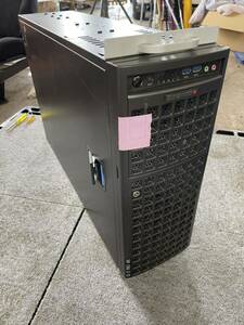 現状 ジャンク扱い Supermicro 747-20 GPUサーバーワークステーションケース 