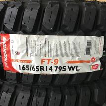 《ホットスタッフ G02》ナンカン FT-9ホワイトレター165/65R14◆4×4 M/Tマッドタイヤ ハスラー エブリィ キャリー ハイゼット上げバン_画像7